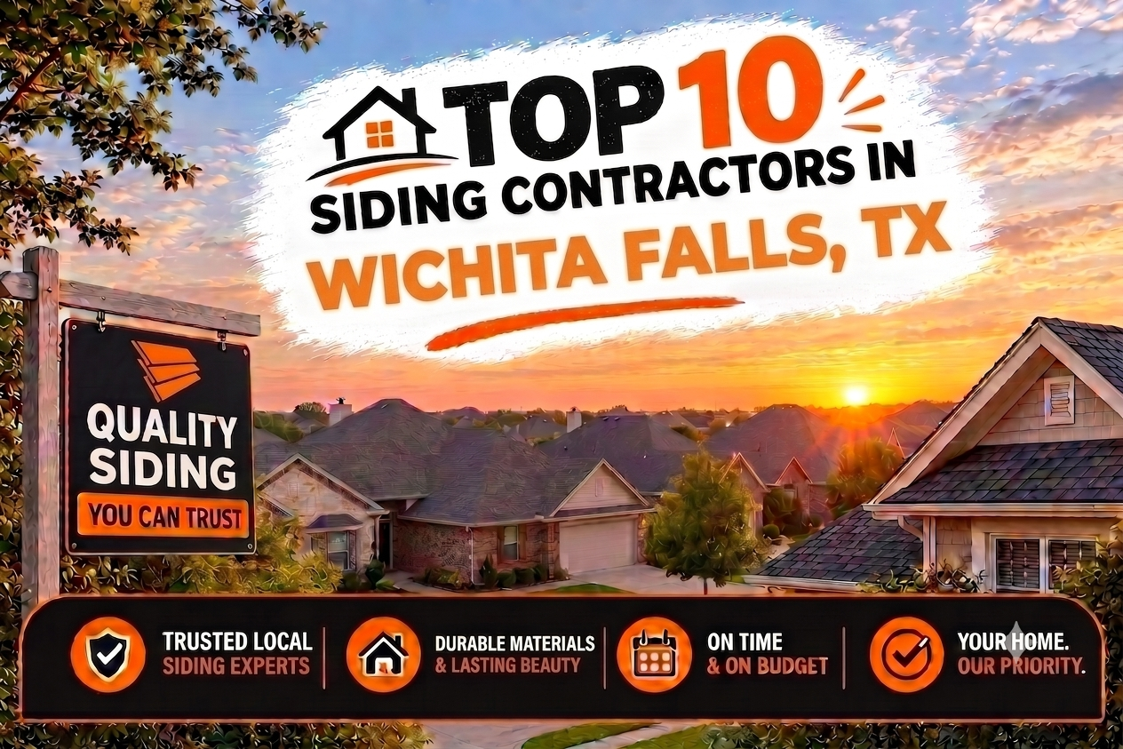 Top 10 Siding Contractors in Wichita Falls, TX