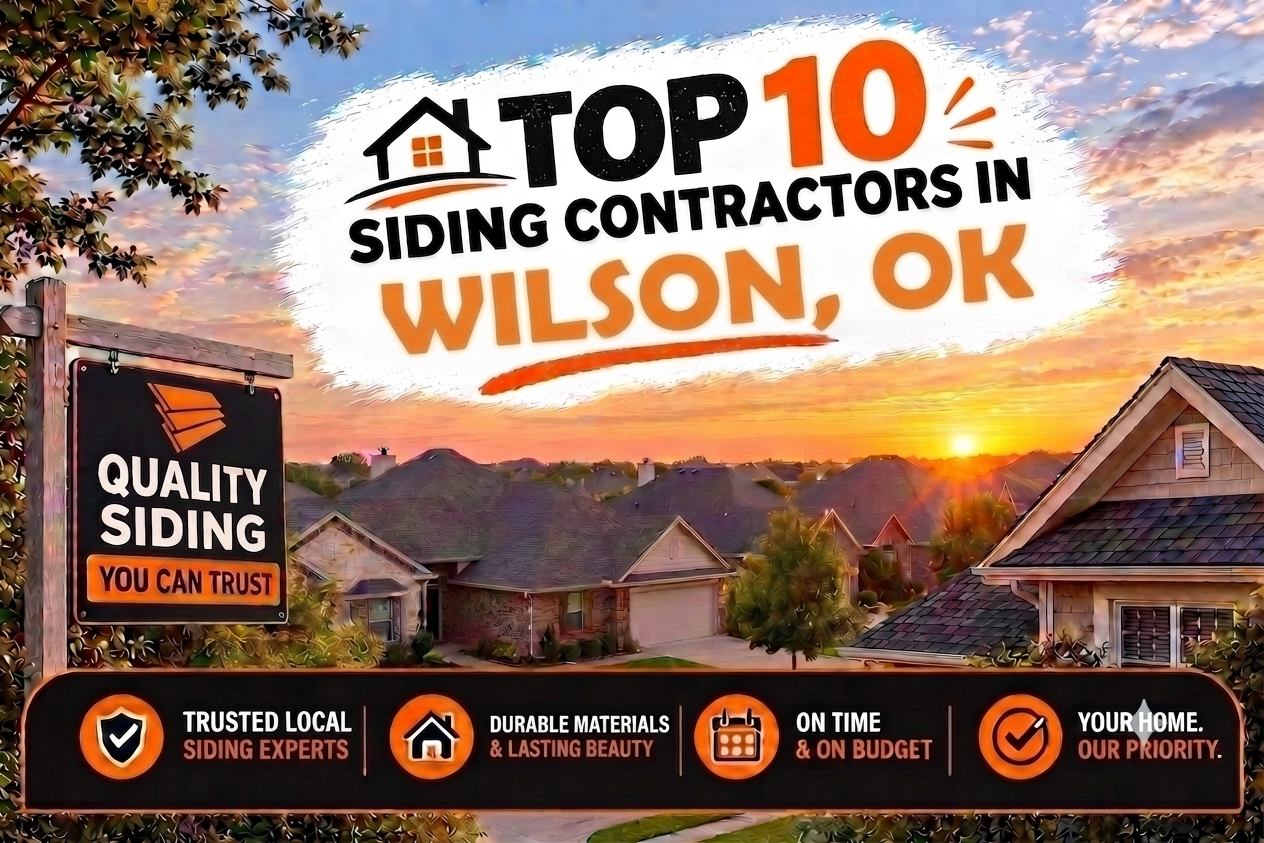 Top 10 Siding Contractors in Wilson, OK
