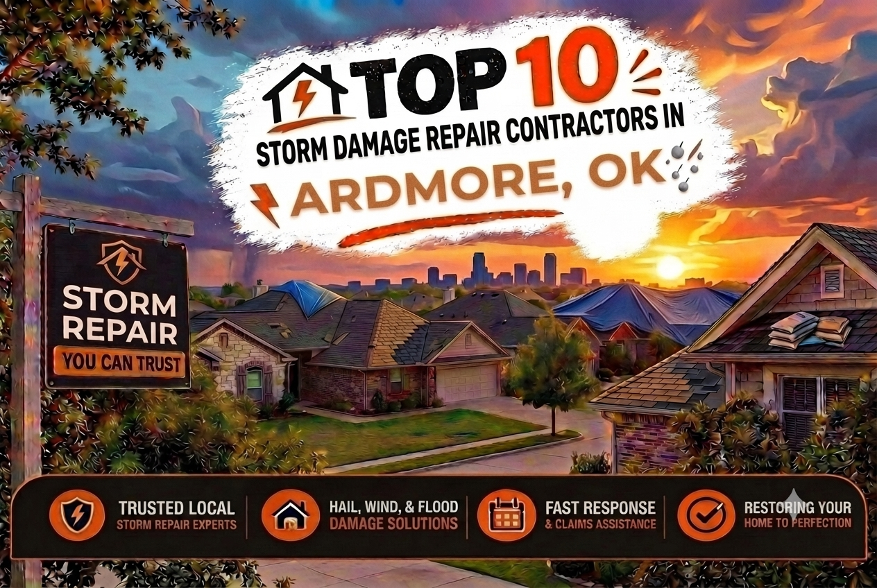 Top 10 Storm Damage Repair Contractors in Ardmore, OK