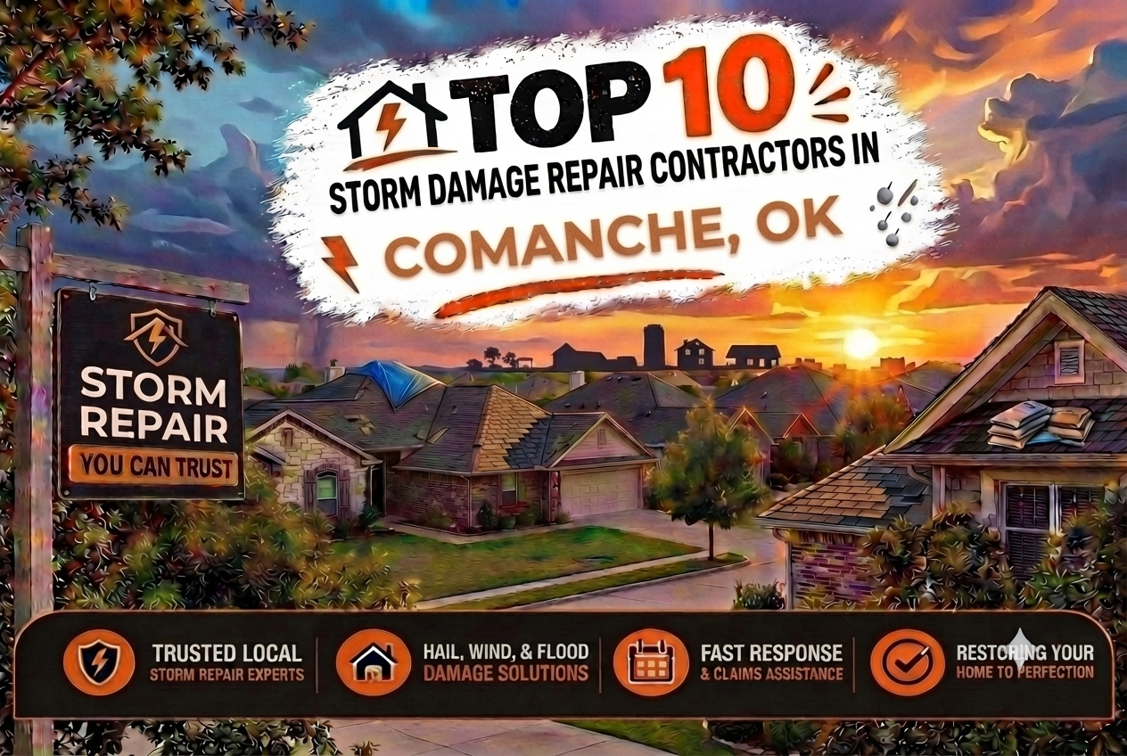 Top 10 Storm Damage Repair Contractors in Comanche, OK