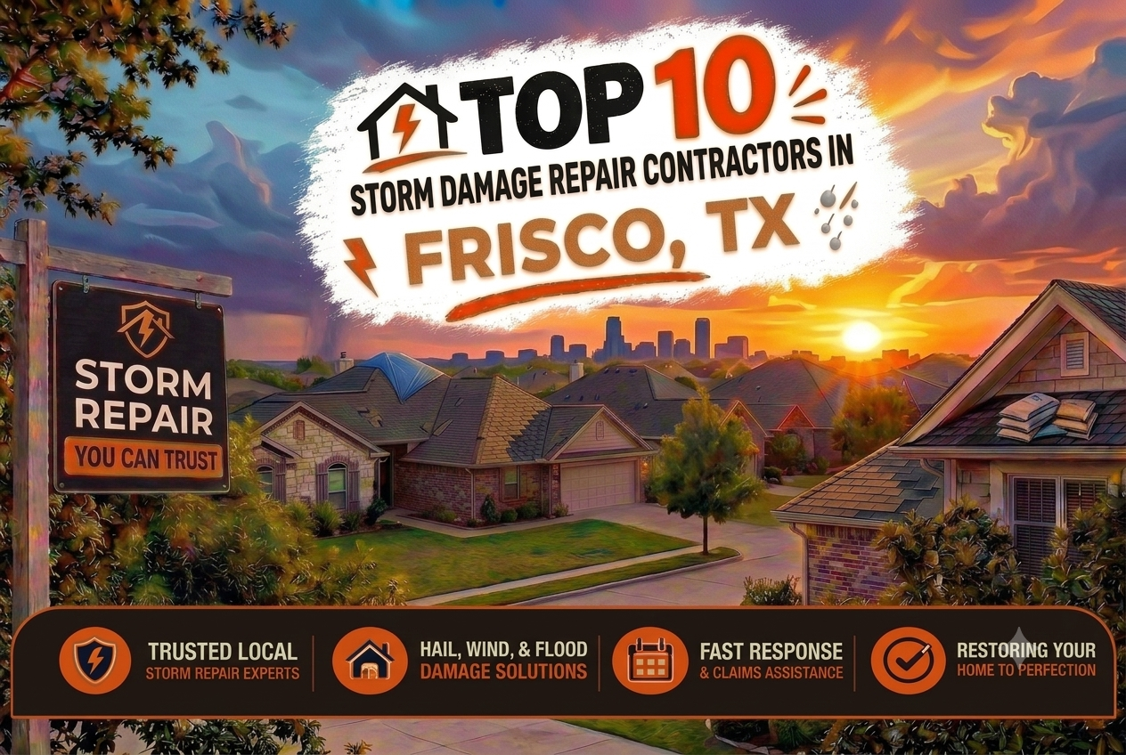 Top 10 Storm Damage Repair Contractors in Frisco, TX