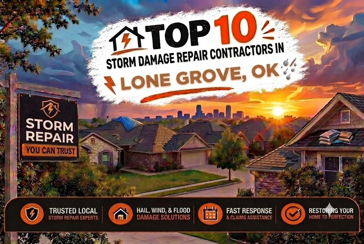 Top 10 Storm Damage Repair Contractors in Lone Grove, OK