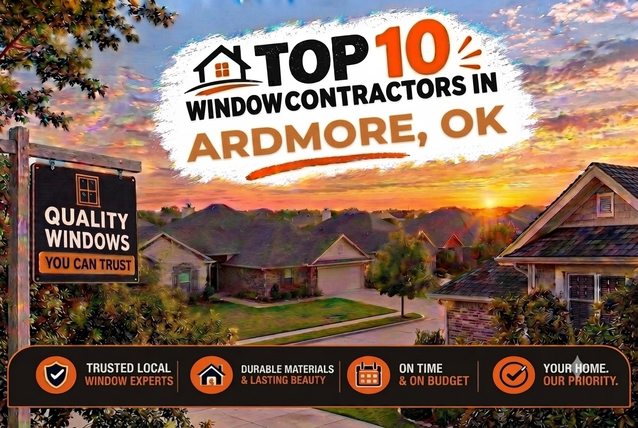 Top 10 Window Contractors in Ardmore, OK