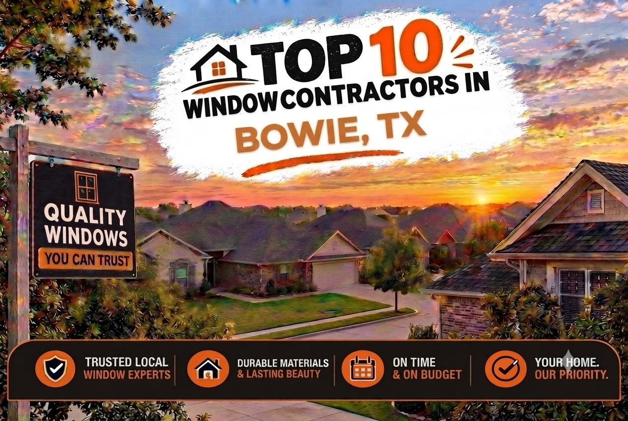 Top 10 Window Contractors in Bowie, TX