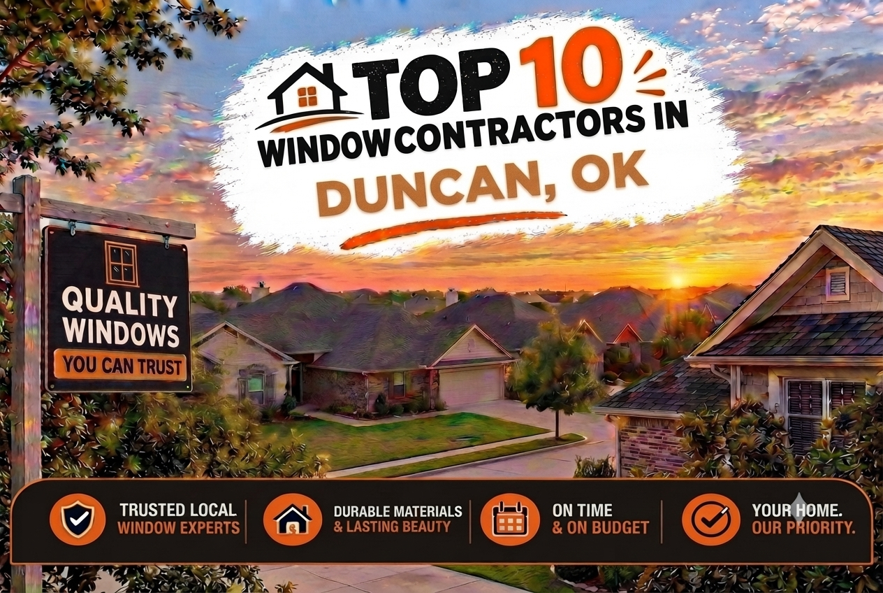 Top 10 Window Contractors in Duncan, OK