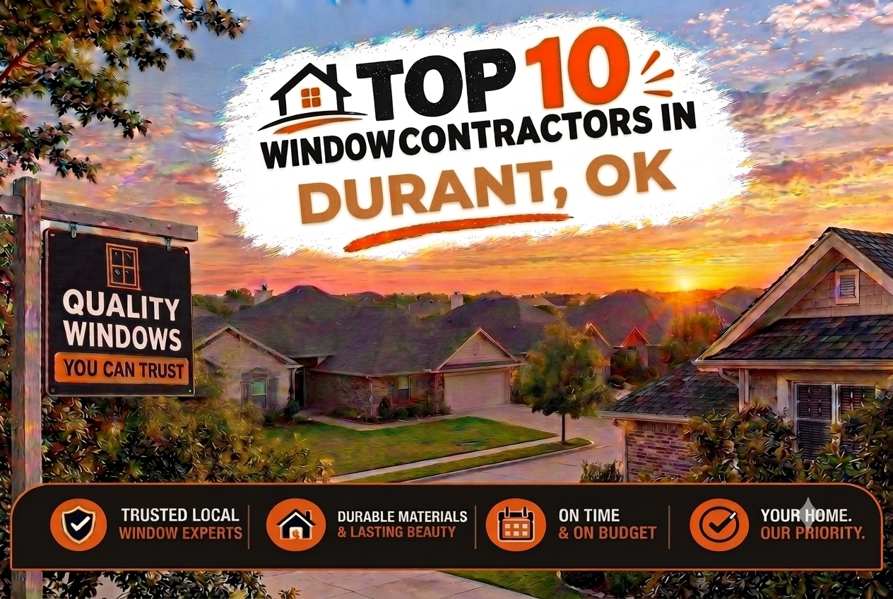 Top 10 Window Contractors in Durant, OK