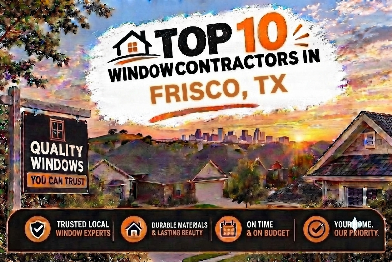 Top 10 Window Contractors in Frisco, TX