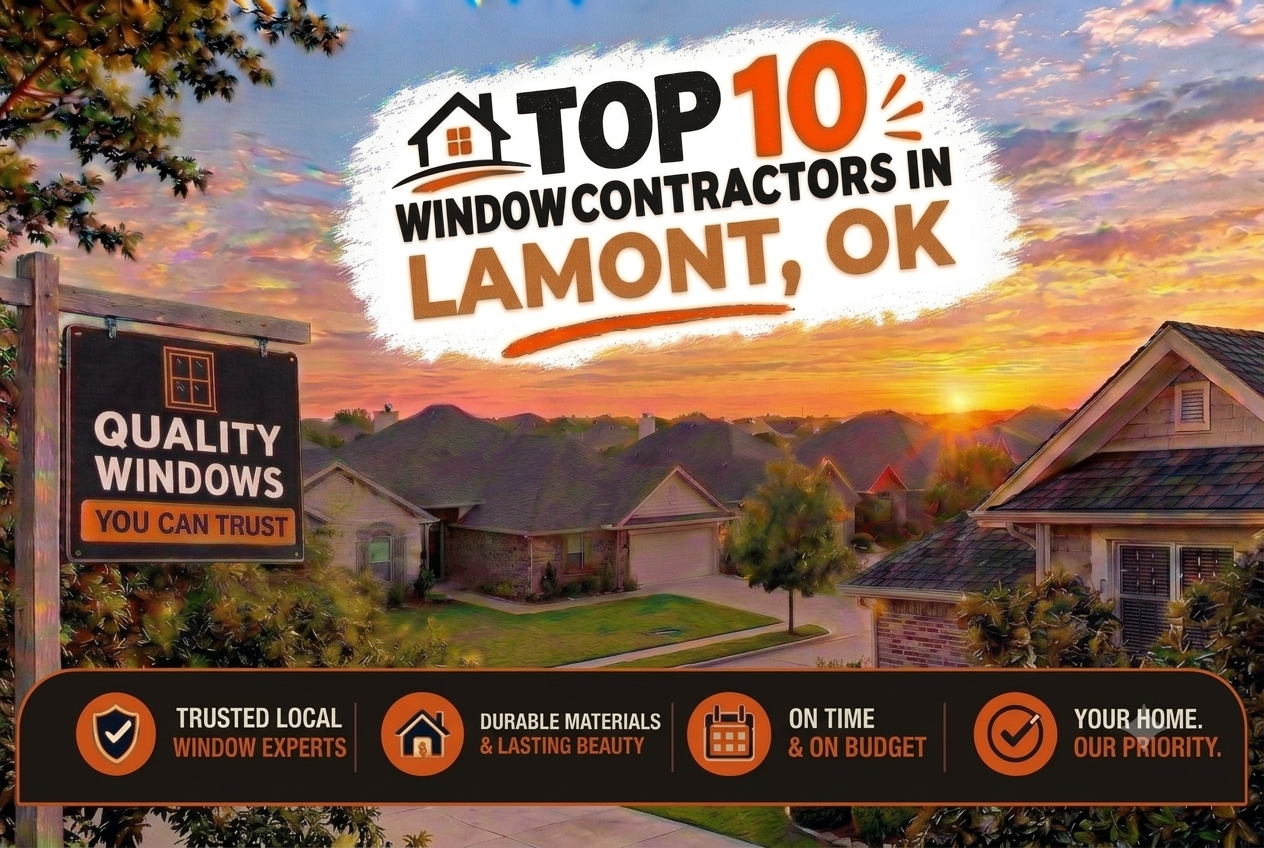 Top 10 Window Contractors in Lamont, OK