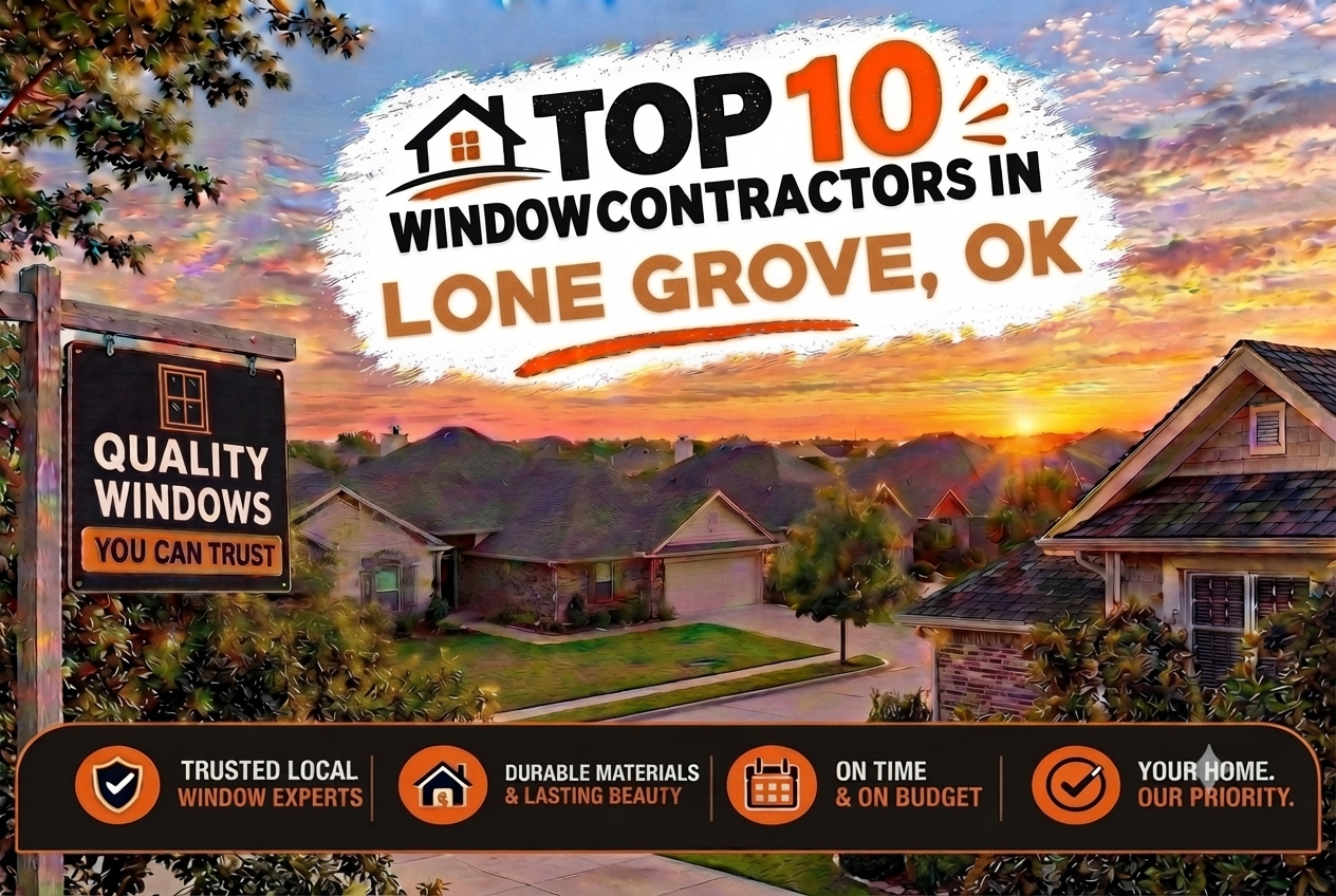 Top 10 Window Contractors in Lone Grove, OK
