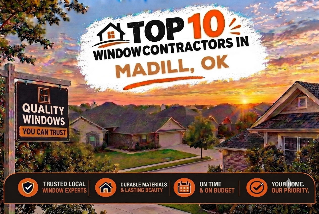 Top 10 Window Contractors in Madill, OK