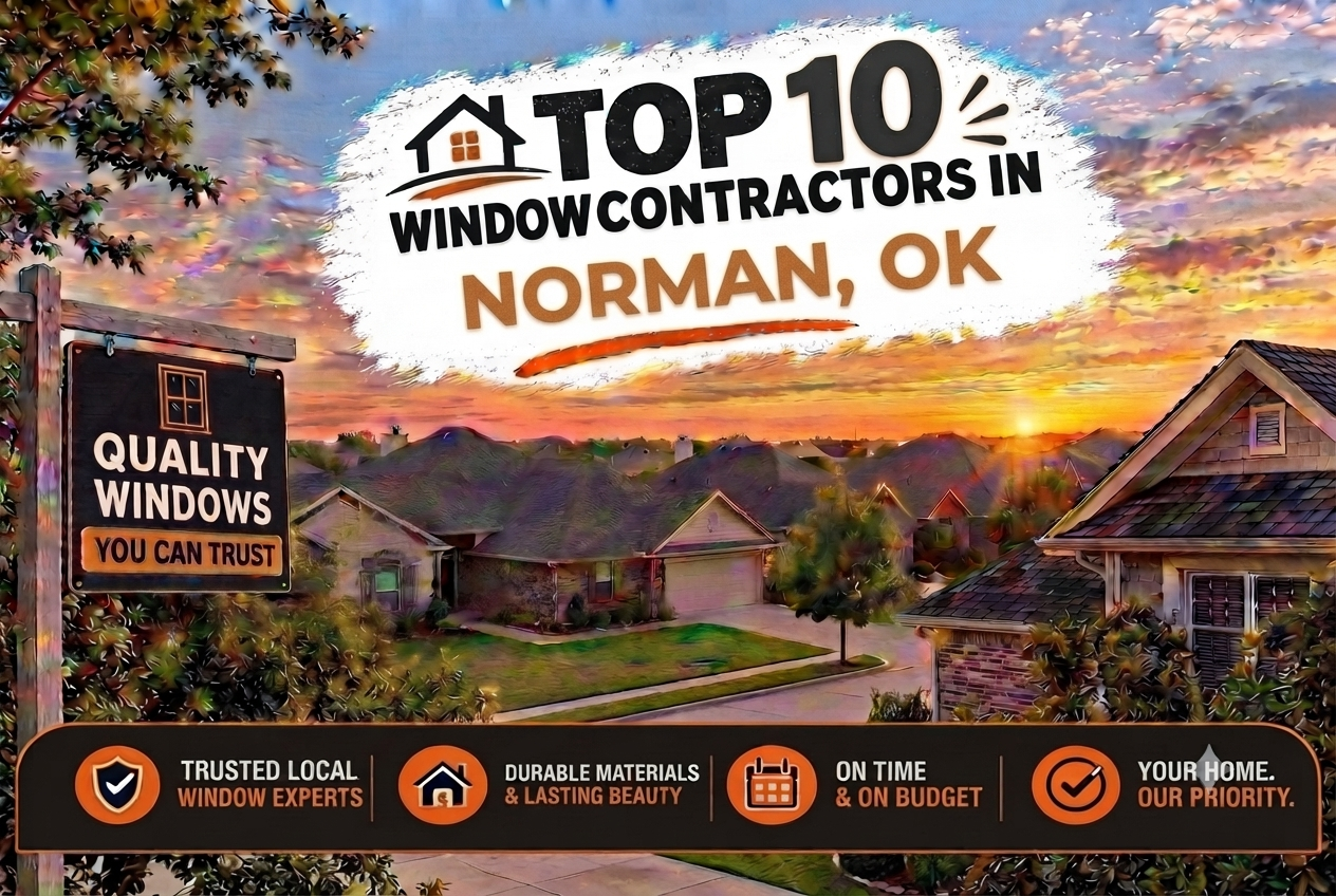 Top 10 Window Contractors in Norman, OK