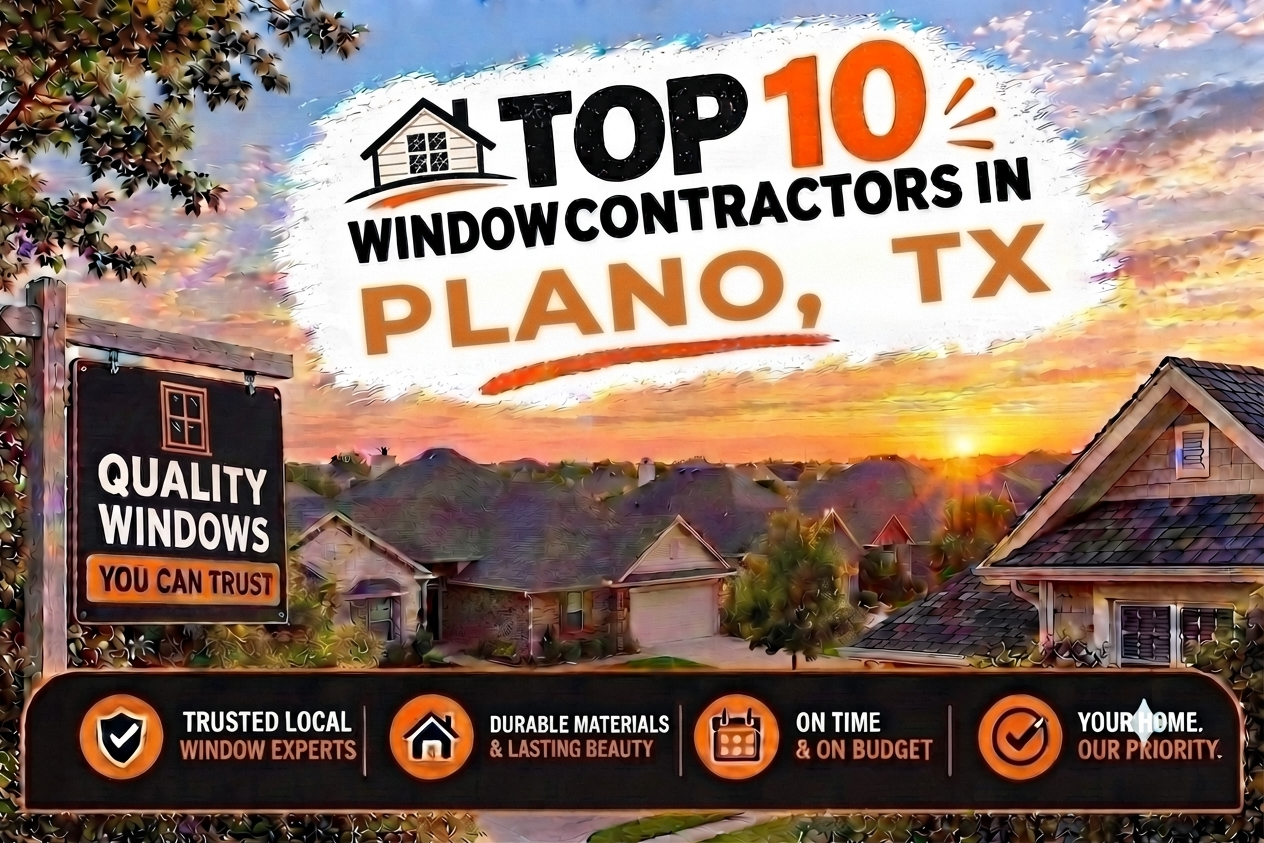 Top 10 Window Contractors in Plano, TX