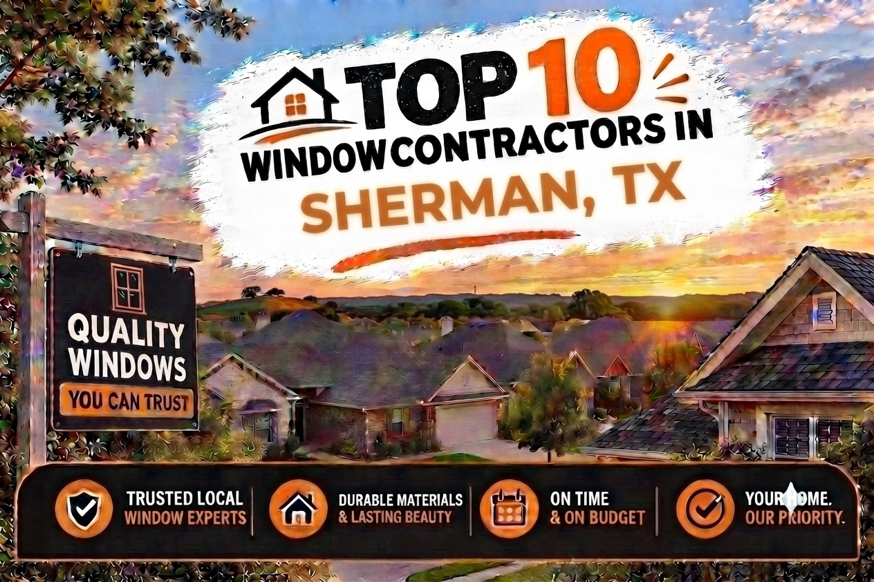 Top 10 Window Contractors in Sherman, TX