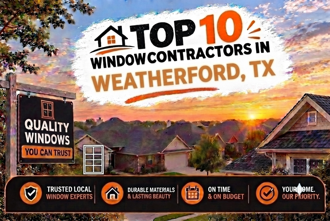 Top 10 Window Contractors in Weatherford, TX