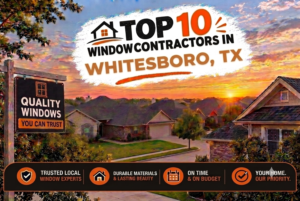 Top 10 Window Contractors in Whitesboro, TX