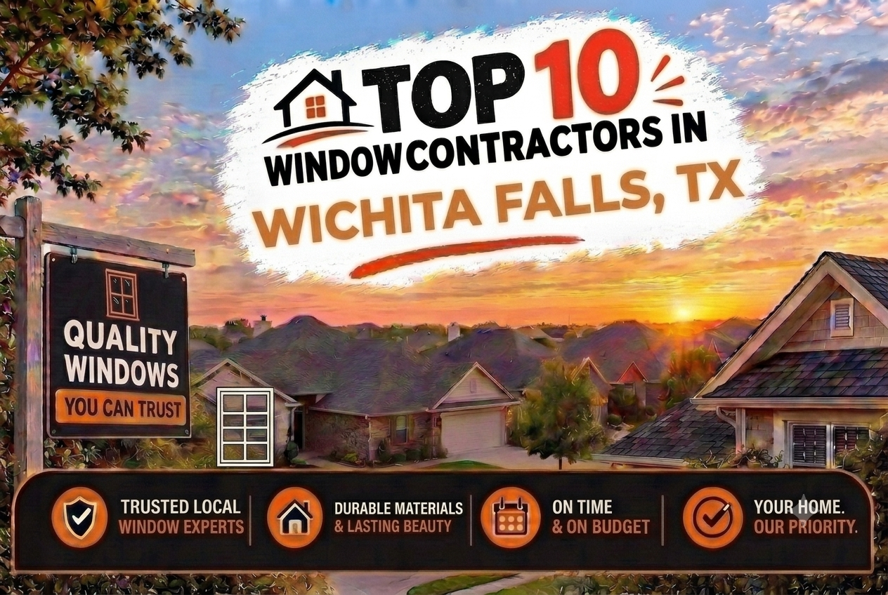 Top 10 Window Contractors in Wichita Falls, TX