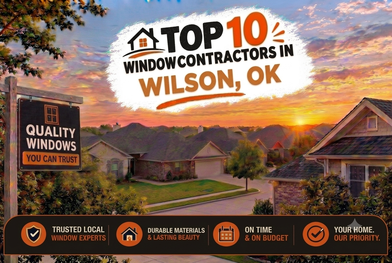 Top 10 Window Contractors in Wilson, OK